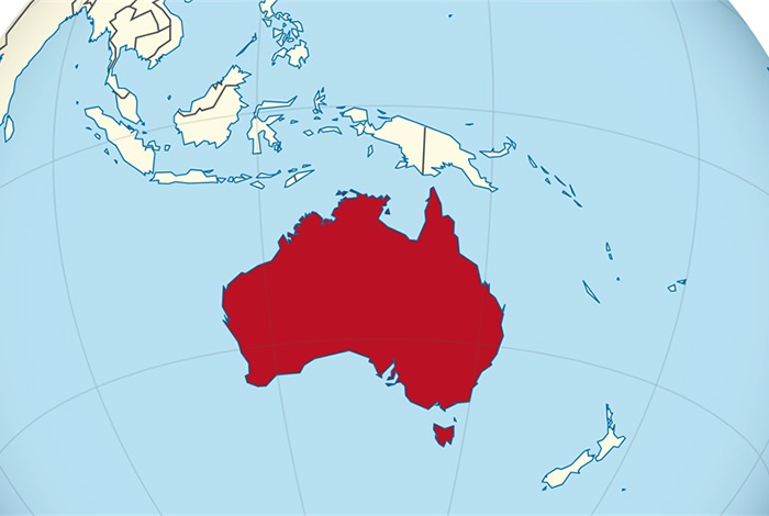 Australija mijenja geografsku širinu i dužinu