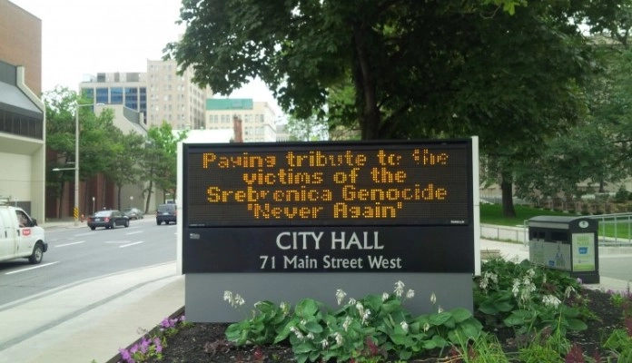 Snažna poruka Kanade u povodu 25. godišnjice od genocida u Srebrenici