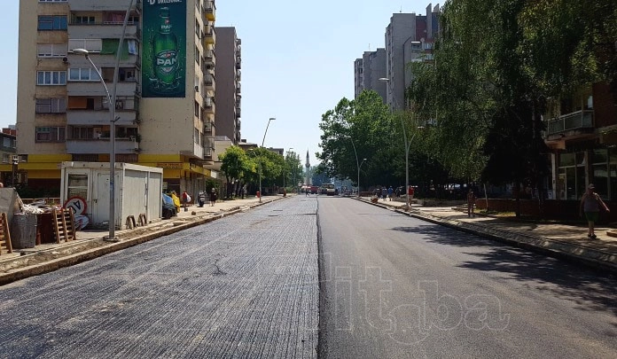 FOTO: Počelo asfaltiranje ulice Londža i izgradnja kružnog toka