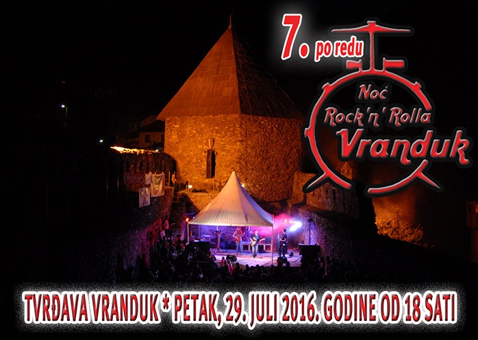 Vranduk i ove godine domaćin manifestacije "Noć rock'n'rolla”