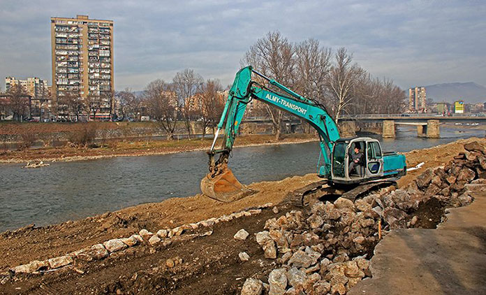 Počinje uređenje korita rijeke Bosne u Zenici kod Bojinog vira