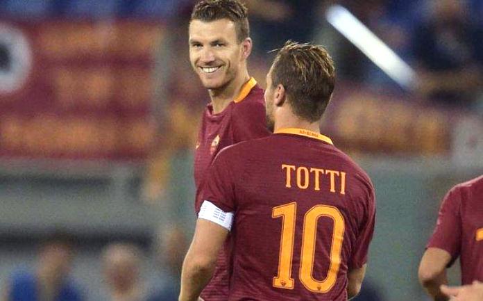 Totti za tri gola bježi Edinu Džeki