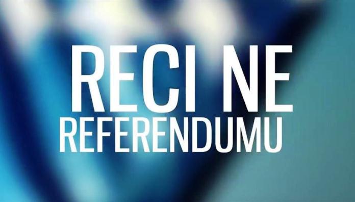 VIDEO: Objavljen spot “Reci NE referendumu”