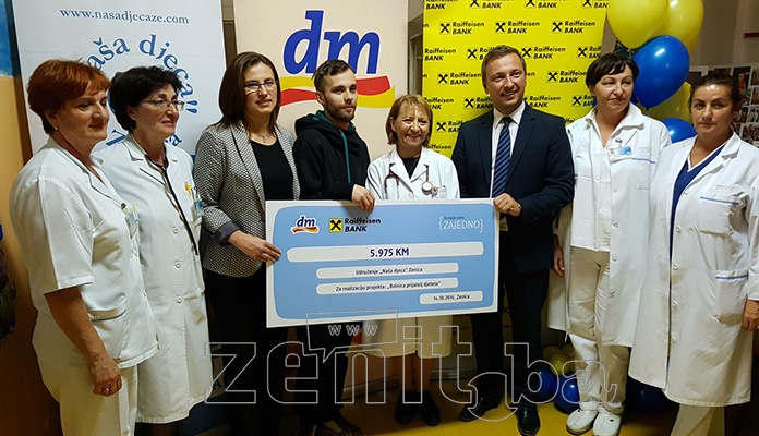 FOTO: Uručena donacija pedijatrijskom odjelu Kantonalne bolnice Zenica