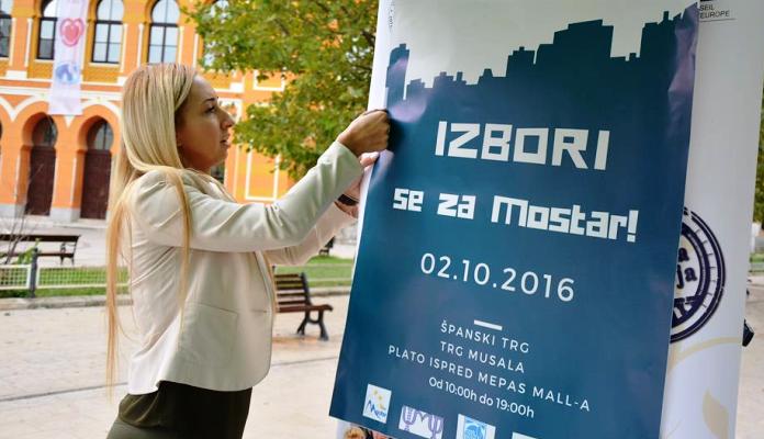Akcija građana: Simbolično glasanje u Mostaru