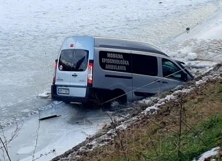 VIDEO+FOTO: Automobil sletio u rijeku Bosnu