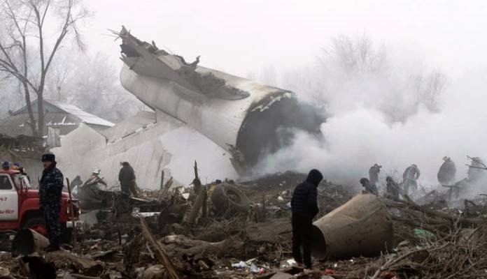 VIDEO: Deseci žrtava u padu turskog aviona