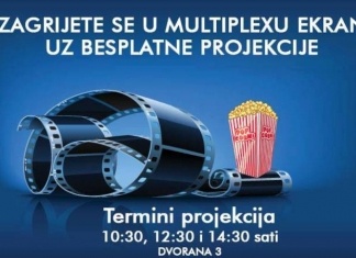 Zagrijmo se u Multiplexu Ekran Zenica uz besplatne projekcije filmova