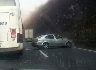 FOTO: Saobraćajna kod Zenice, lakše povrijeđen ministar Vlade ZDK