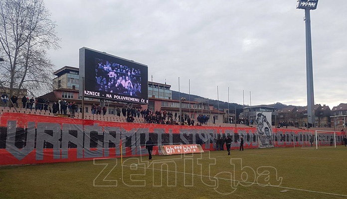 FOTO: Atmosfera pred početak utakmice Čelik – Zrinjski