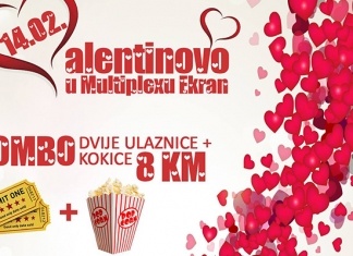 Dan zaljubljenih u Multiplexu Ekran Zenica