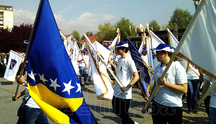 FOTO: U Zenici obilježen 15. april – Dan formiranja Armije RBiH