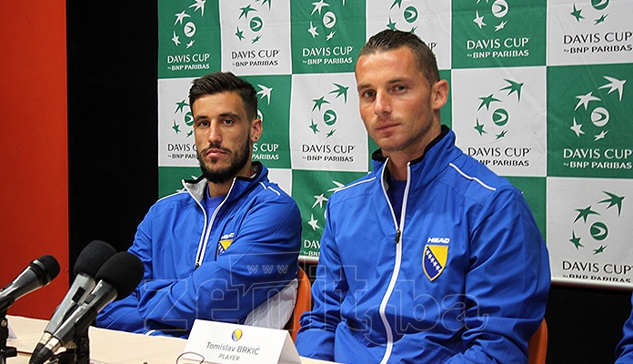 VIDEO: U petak počinju mečevi Davis Cup-a između BiH i Holandije, pogledajte press konferenciju