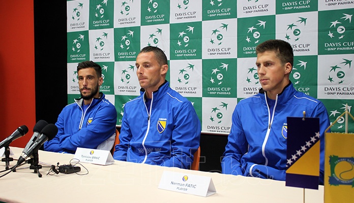 VIDEO: U petak počinju mečevi Davis Cup-a između BiH i Holandije, pogledajte press konferenciju