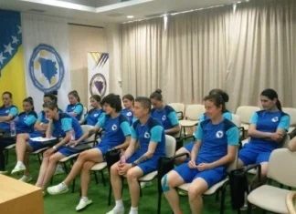 Bh. reprezentativke otputovale za Crnu Goru