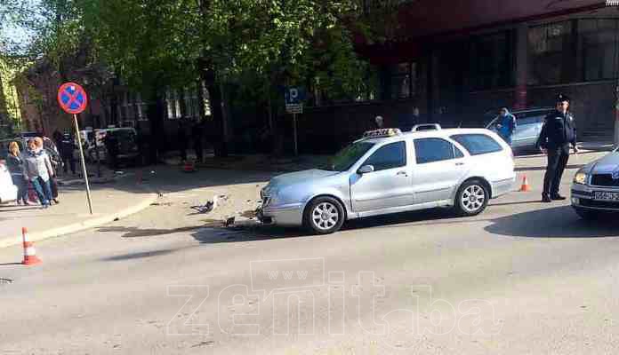 FOTO: Saobraćajna u Masarykovoj, oštećeno 6 vozila