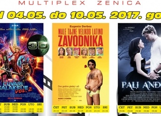 Prva sedmica mjeseca maja donosi nove naslove u Multiplex Ekran Zenica