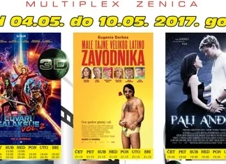 Prva sedmica mjeseca maja donosi nove naslove u Multiplex Ekran Zenica