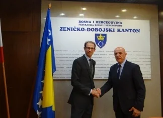 Trgovinski savjetnik u Austrijskoj ambasadi Philippe Kupfer posjetio Zeničko-dobojski kanton