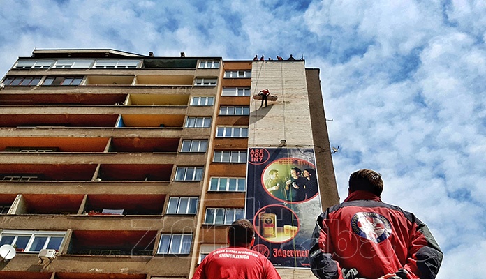 VIDEO+FOTO: Pogledajte vježbu spašavanja GSS-a u centru Zenice