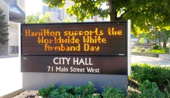 Kanadski grad Hamilton drugi put obilježava Dan bijelih traka