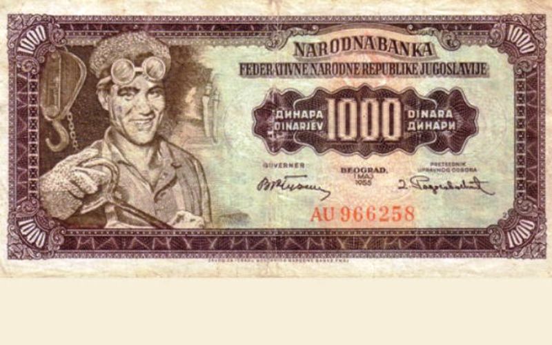 Ko je zapravo najpoznatiji radnik SFRJ čiji lik se nalazio na čuvenoj novčanici?