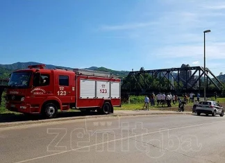 Muškarac skočio sa mosta u Zenici (VIDEO)