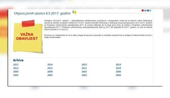 Javni poziv FZZZ-a trajao dvije minute, podijeljeno 18 miliona KM!