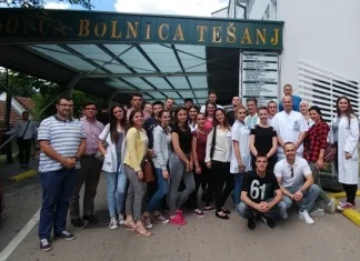 Studenti Medicinskog fakulteta Univerziteta u Zenici u studijskoj posjeti Doboj-Jugu i Tešnju