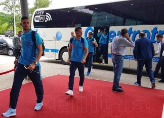 Reprezentacija Grčke stigla u Zenicu (VIDEO)