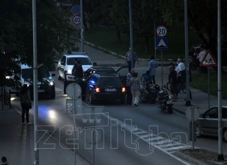 Saobraćajna na Talića brdu u Zenici (FOTO)