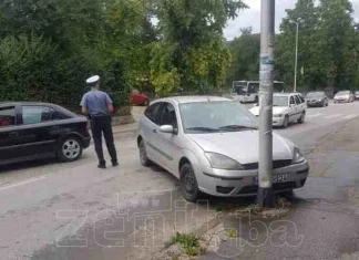 Saobraćajna nezgoda u Crkvicama, sudarila se dva vozila