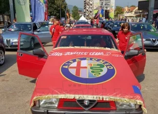 U Zenici 3. Međunarodni skup Alfa Romeo automobila