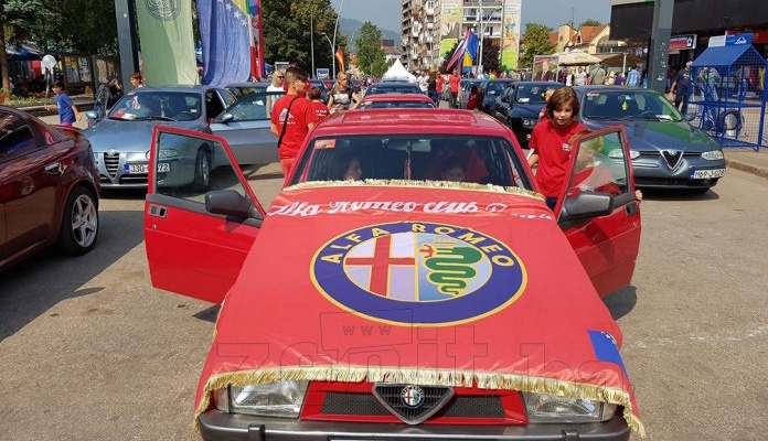 U Zenici 3. Međunarodni skup Alfa Romeo automobila