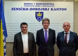 Ambasador Velike Britanije u BiH boravio u posjeti ZDK-u