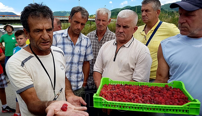 Protest malinara u Zenici (VIDEO+FOTO)