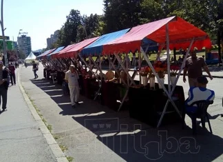 7. Art market BZK Preporoda u centru Zenice (FOTO)