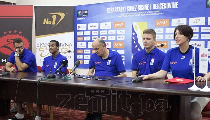 U Gradskoj areni Zenica bh. košarkaši dočekuju Švedsku (FOTO)