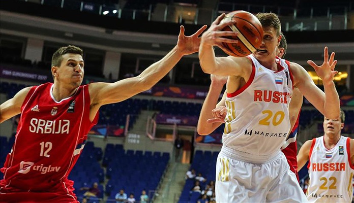Košarkaška reprezentacija Srbije poražena od Rusije