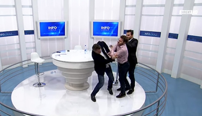 TV debata poslanika Kosova prerasla u tuču (VIDEO)
