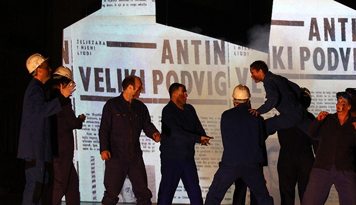Nakon dvije izvedbe u Berlinu, predstava “Moja Fabrika” u petak na sceni Bosanskog narodnog pozorišta Zenica