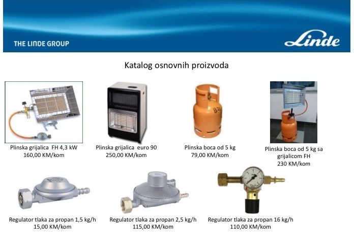 Obavijest iz kompanije Linde Gas BH