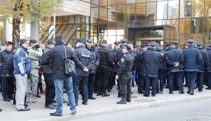 Zakazani novi protesti policije u FBiH