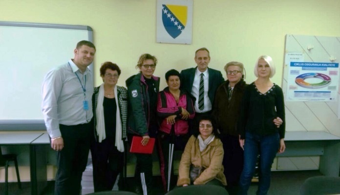 Ministar Sinanović sa predstavnicama Sportskog saveza invalidnih lica ZDK