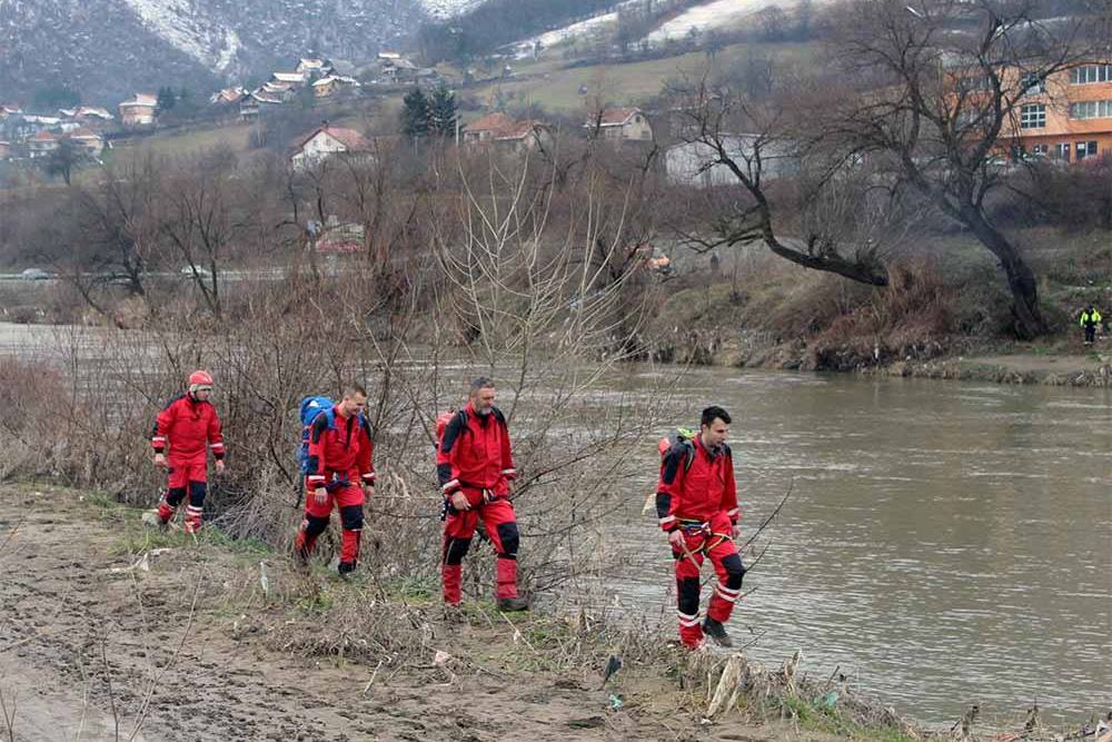 Potraga za tijelom Aldina Mulića i na području Zenice (VIDEO+FOTO)