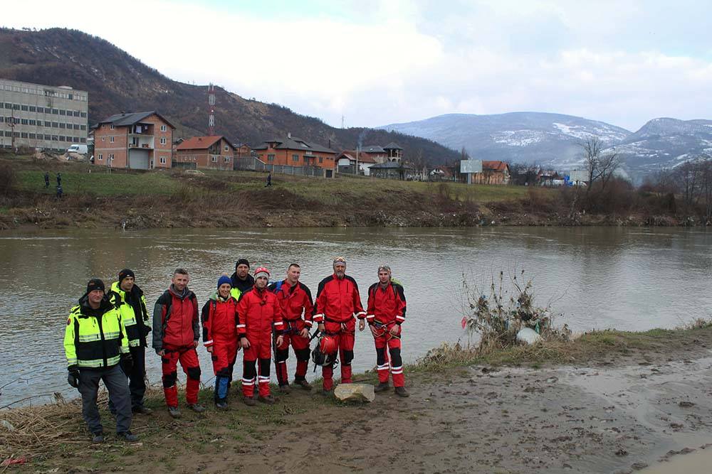 Potraga za tijelom Aldina Mulića i na području Zenice (VIDEO+FOTO)