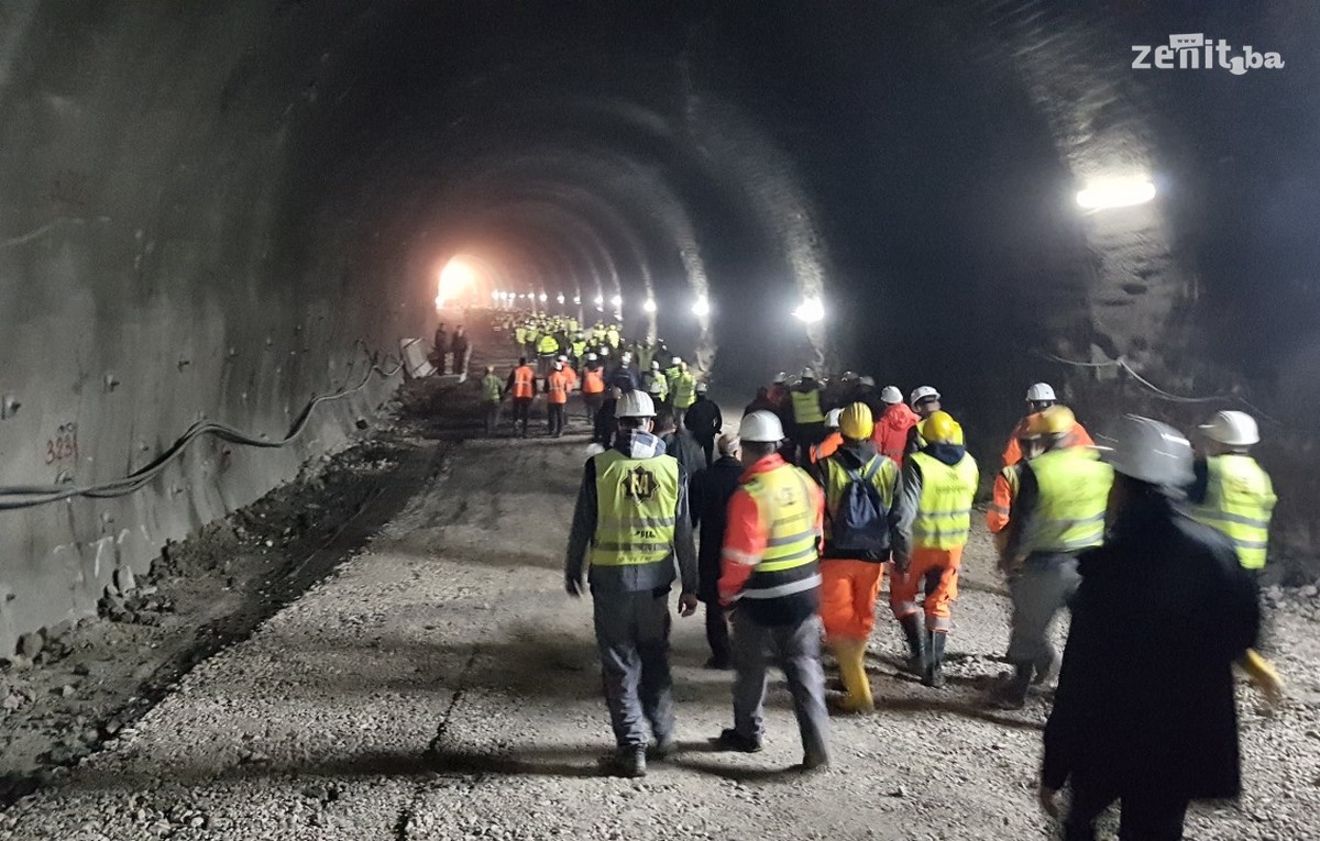Svečano probijen tunel u Ričicama kod Zenice (VIDEO+FOTO)
