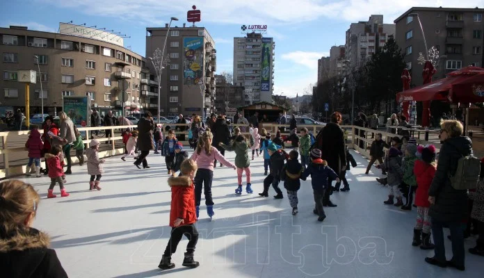 Besplatna škola klizanja na klizalištu u Zenici