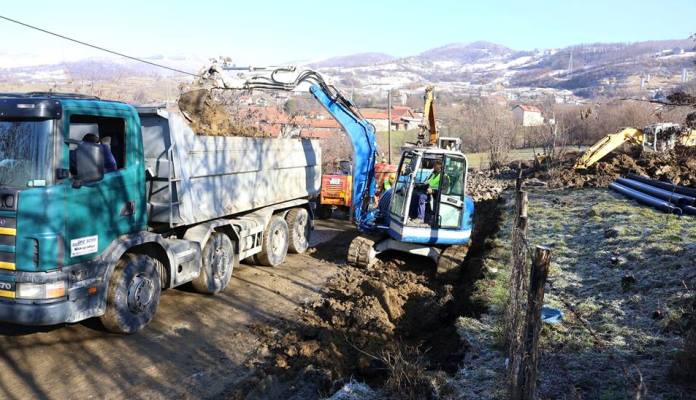 Počela sanacija klizišta kod gradskog groblja u Crkvicama