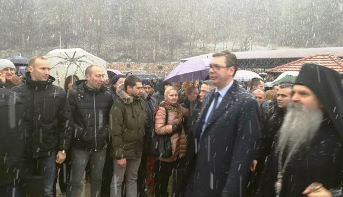 Aleksandar Vučić posjetio Kosovo i Srbima prenio tri poruke